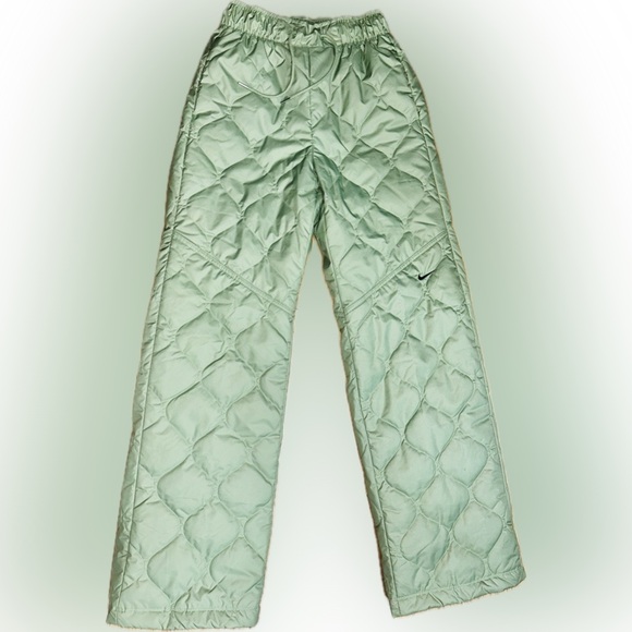 Nike NWT SZ XS/M/L black OR green Water Repel pants w/synthetic fill, insulated - Picture 2 of 8
